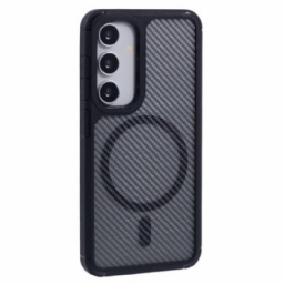 Kuori Samsung Galaxy S25 Plus 5g Magsafe-yhteensopiva Hiilikuitu