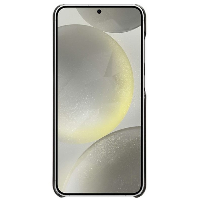 Kuori Samsung Galaxy S25 Plus 5g Nahkakuvioinen Korttiteline