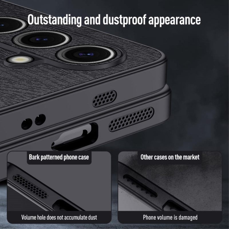 Kuori Samsung Galaxy S25 Plus 5g Nahkatyylinen