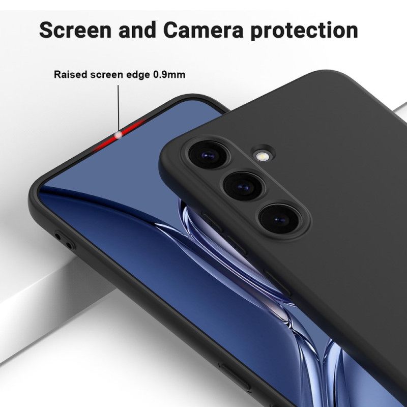 Kuori Samsung Galaxy S25 Plus 5g Nestemäistä Silikonia Hihnalla Suojakuori