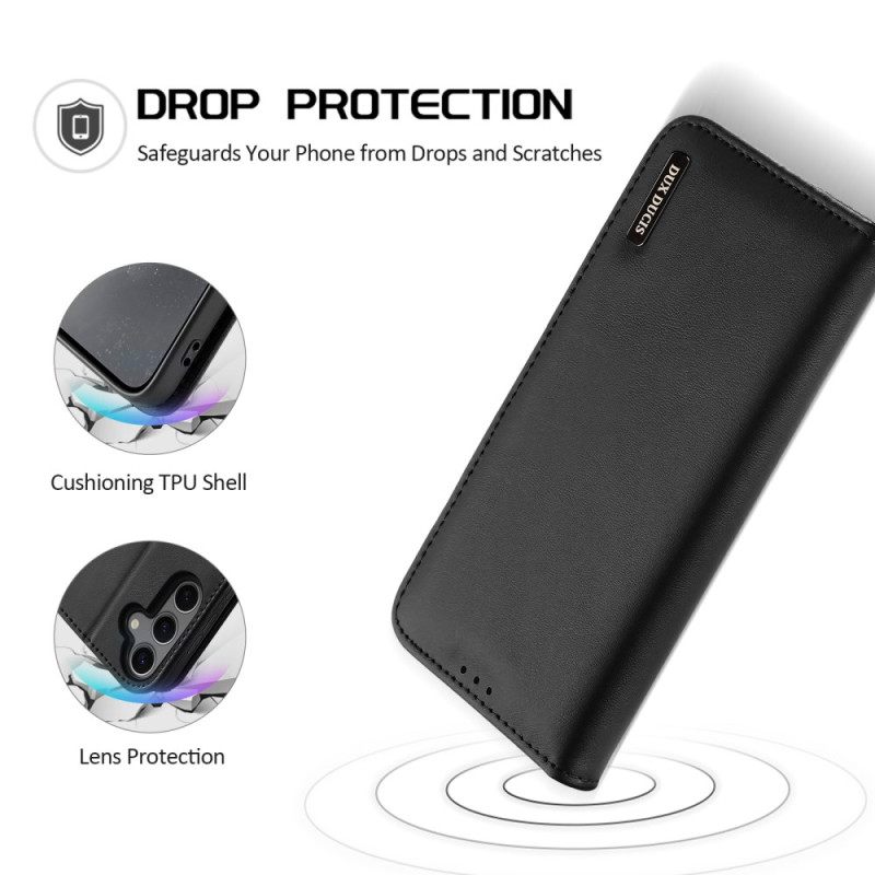 Nahkakotelo Samsung Galaxy S25 Plus 5g Hivo-sarjan Dux Ducis Suojakuori