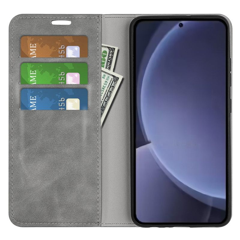 Nahkakotelo Samsung Galaxy S25 Plus 5g Klassinen Suojakuori