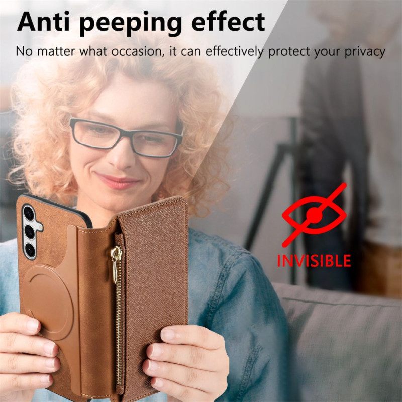 Nahkakotelo Samsung Galaxy S25 Plus 5g Magsafe-yhteensopiva