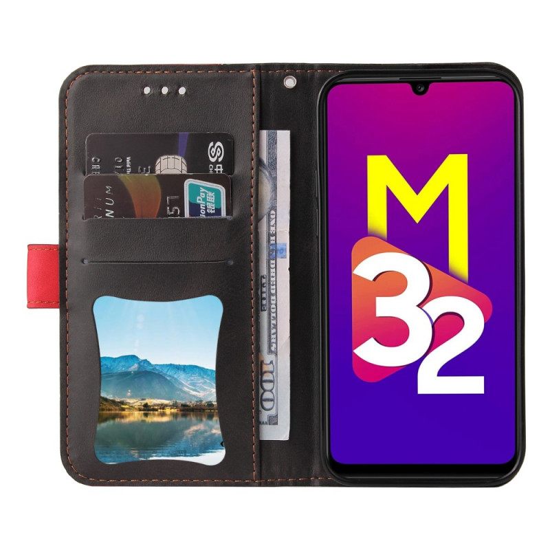 Kotelot Samsung Galaxy M32 Bicolor