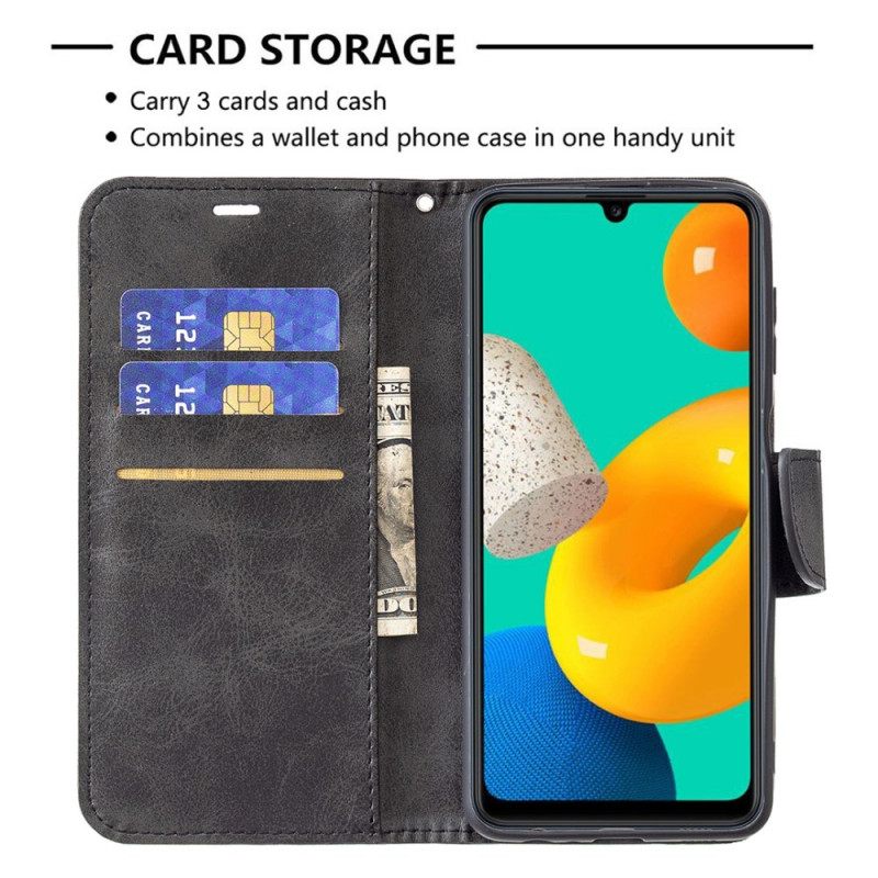 Kotelot Samsung Galaxy M32 Smooth Flap Oblique