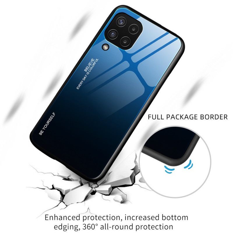 Kuori Samsung Galaxy M32 Tempered Glass Ole Oma Itsesi