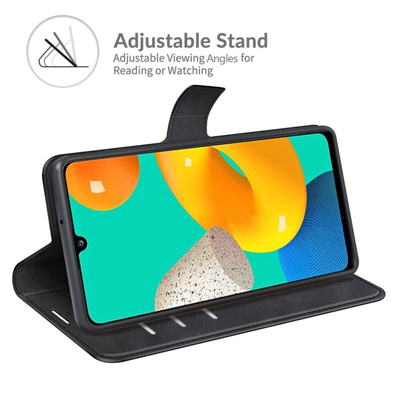 Nahkakotelo Samsung Galaxy M32 Faux Leather Slim