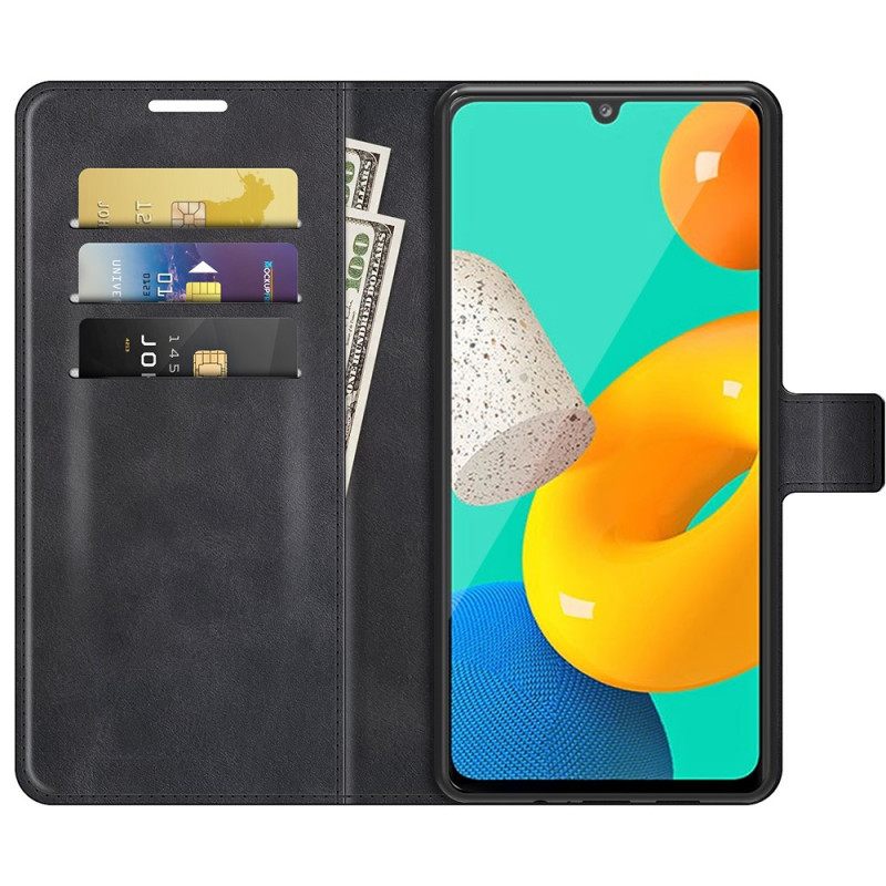 Nahkakotelo Samsung Galaxy M32 Faux Leather Slim
