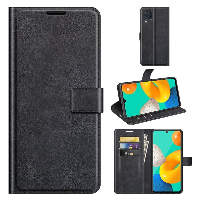 Nahkakotelo Samsung Galaxy M32 Faux Leather Slim