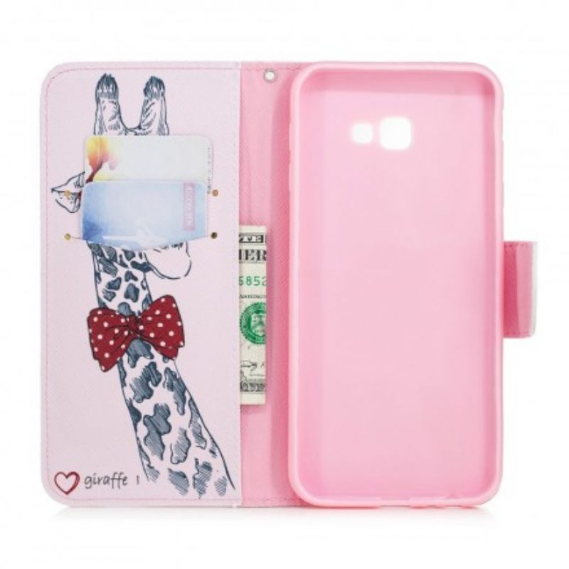 Kotelot Samsung Galaxy J4 Plus Brainy Giraffe