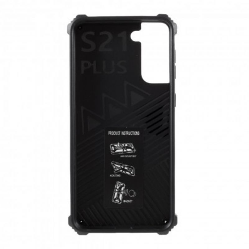 Kuori Samsung Galaxy S21 Plus 5G Bicolor Irrotettava Tuki