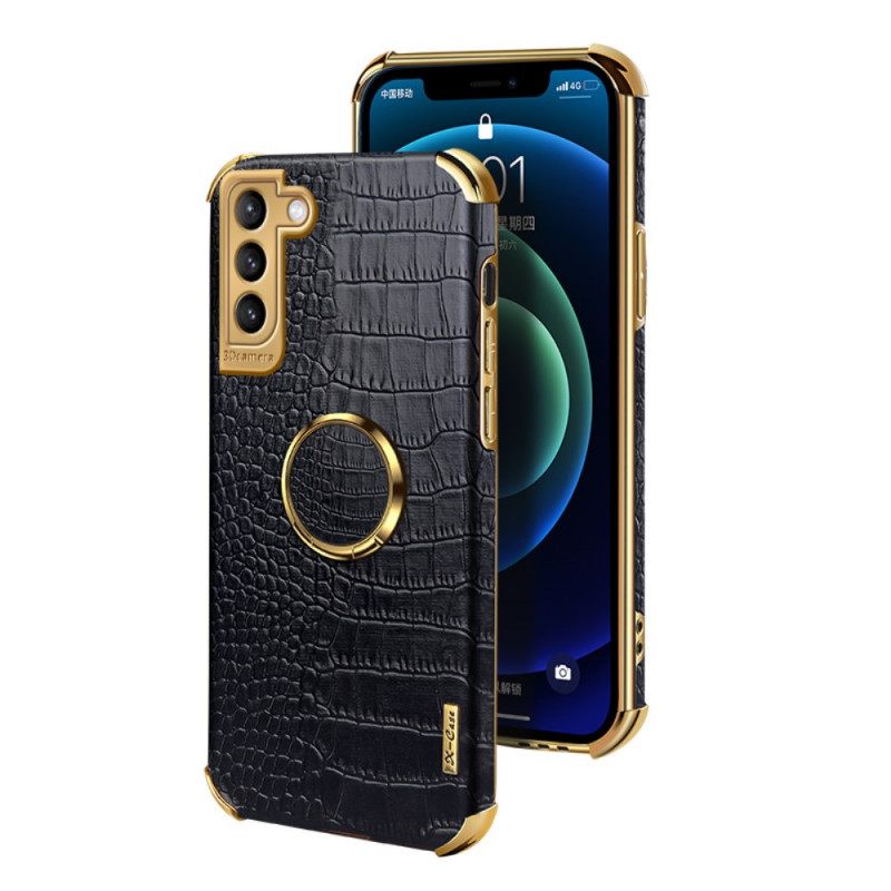 Kuori Samsung Galaxy S21 Plus 5G X-case Crocodile Skin Effect