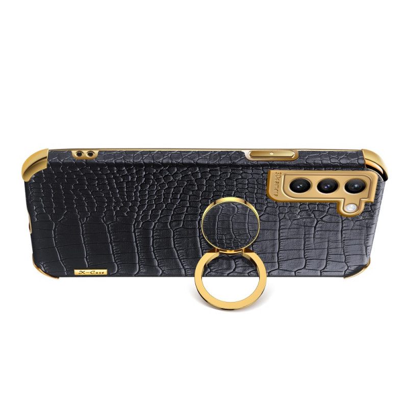 Kuori Samsung Galaxy S21 Plus 5G X-case Crocodile Skin Effect