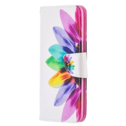 Nahkakotelo Samsung Galaxy S21 Plus 5G Flower Watercolour