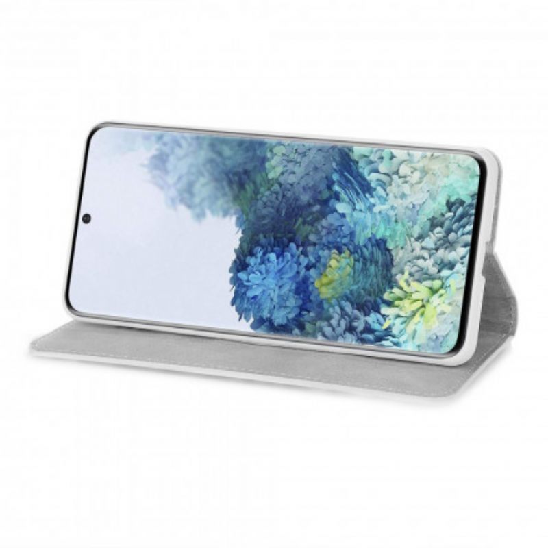 Nahkakotelo Samsung Galaxy S21 Plus 5G Glitter S Design