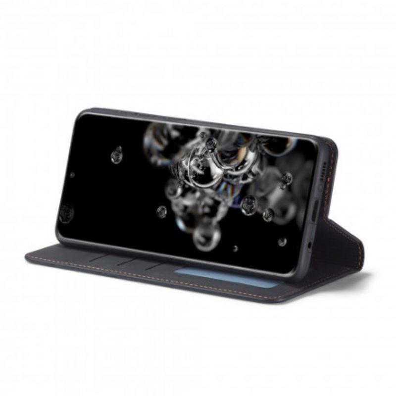Puhelinkuoret Samsung Galaxy S21 Plus 5G Kotelot Flip Nahkaefekti Forwenw