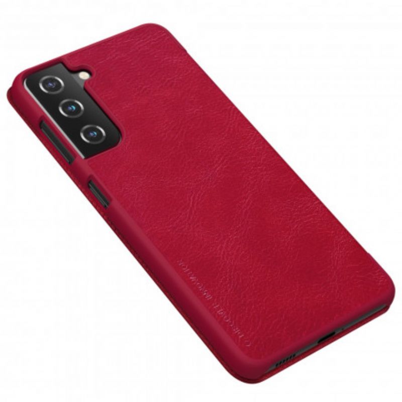 Puhelinkuoret Samsung Galaxy S21 Plus 5G Kotelot Flip Nillkin Qin Sarja