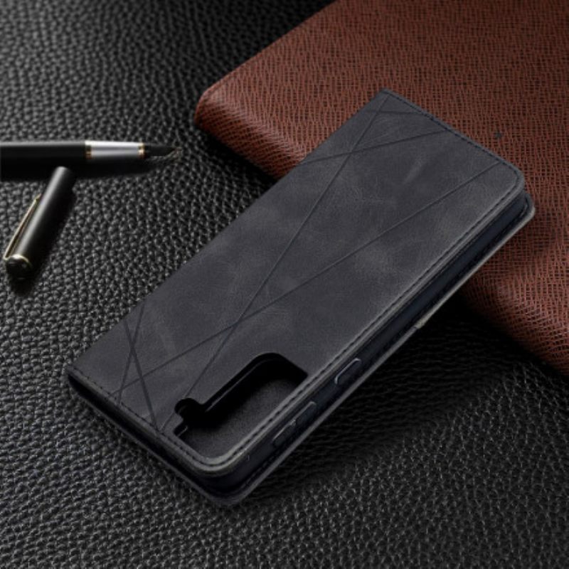 Puhelinkuoret Samsung Galaxy S21 Plus 5G Kotelot Flip Style Artisti