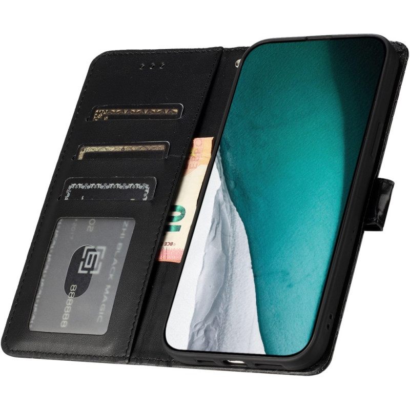 Kotelot iPhone 16 Pro Krokotiilityyli Hihnalla