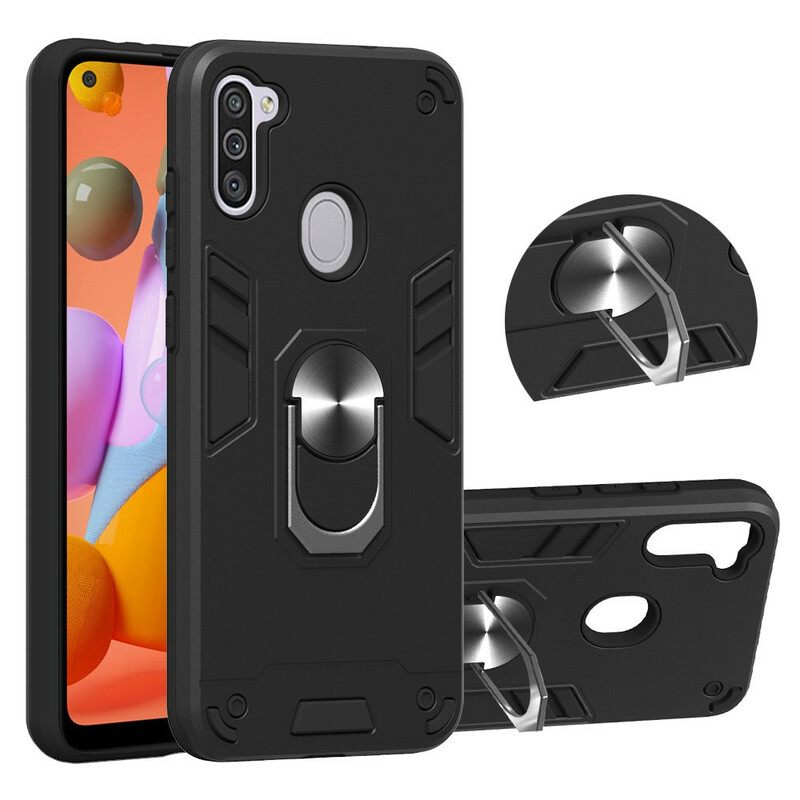 Kuori Samsung Galaxy M11 Irrotettava Tukirenkaalla