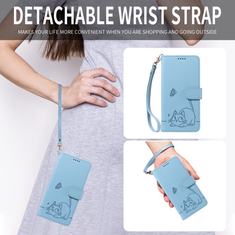 Kotelot Xiaomi 17 Graafinen Kissanhihna Suojakuori