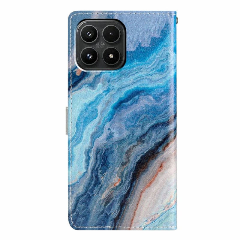 Kotelot Xiaomi 17 Puhelinkuoret Marmorinsininen