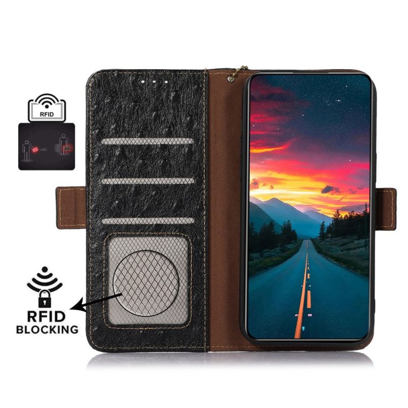 Kotelot Xiaomi 17 Teksturoitu Nahka