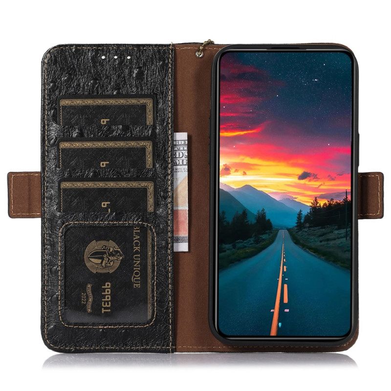 Kotelot Xiaomi 17 Teksturoitu Nahka