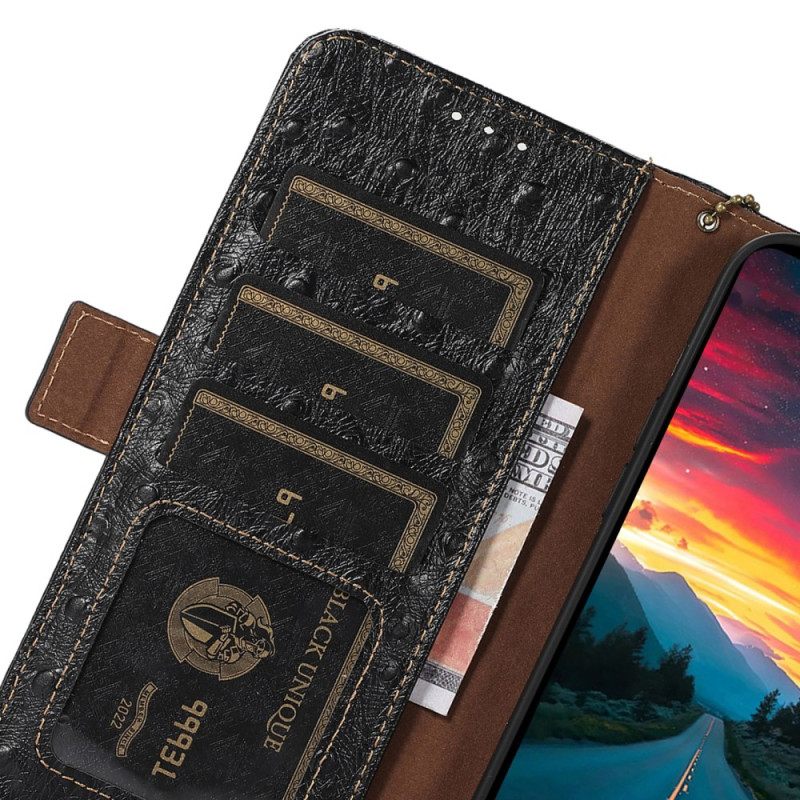 Kotelot Xiaomi 17 Teksturoitu Nahka