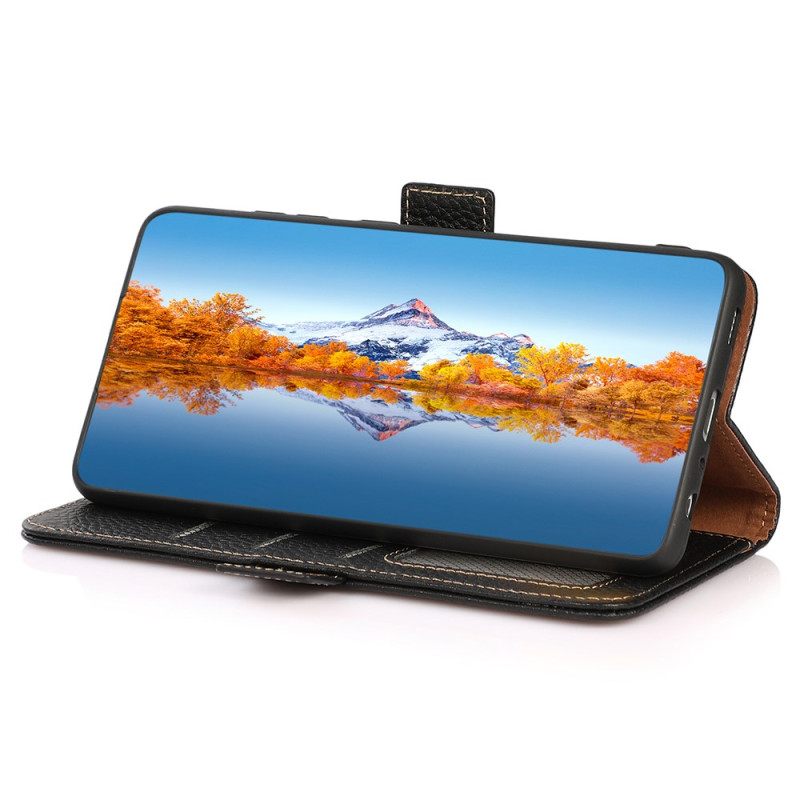 Kuoret Xiaomi 17 Litsi-nahkainen Khazneh