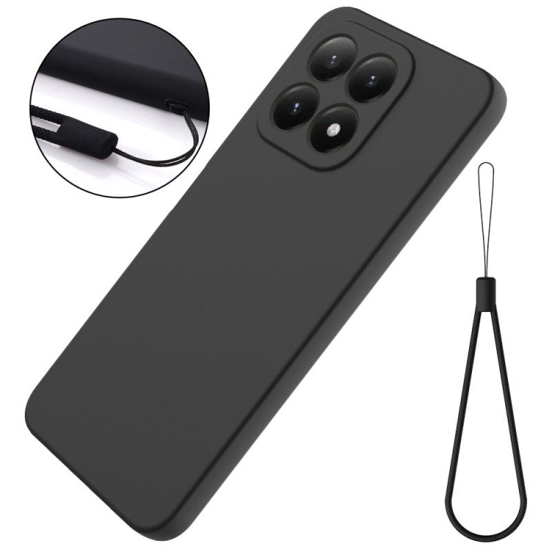 Kuori Xiaomi 17 Nestemäinen Silikoni Hihnalla