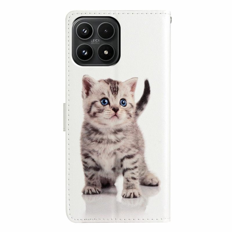 Nahkakotelo Xiaomi 17 Kissanpentu