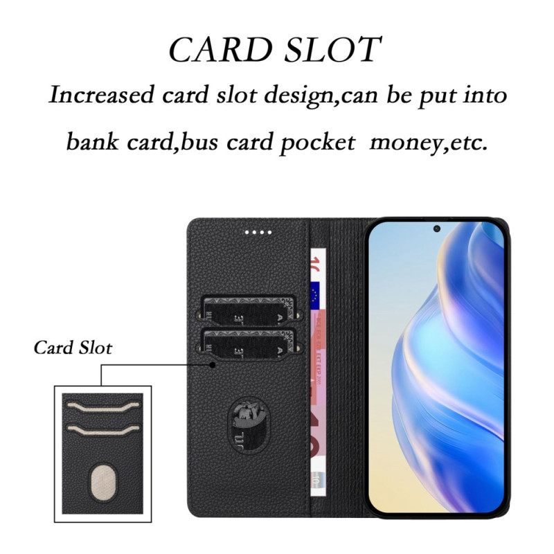 Nahkakotelo Xiaomi 17 Puhelinkuoret Rfid-suojattu
