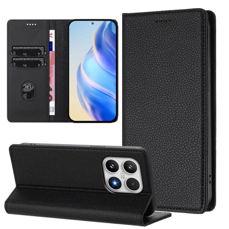 Nahkakotelo Xiaomi 17 Puhelinkuoret Rfid-suojattu