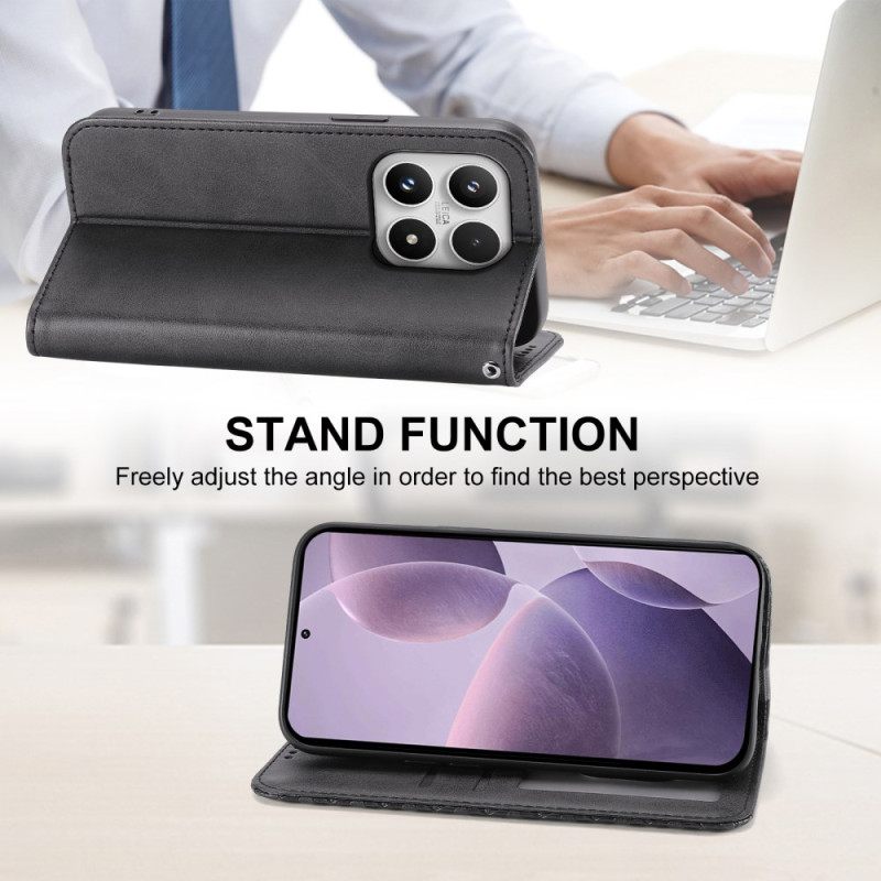 Nahkakotelo Xiaomi 17 Puhelinkuoret Timanttikuvioinen Reunus