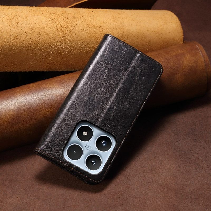 Nahkakotelo Xiaomi 17 Vahattu Nahkajäljitelmä