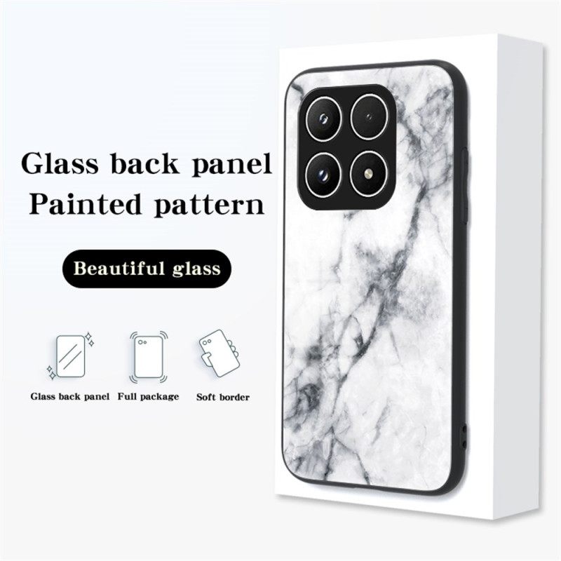Puhelinkuoret Xiaomi 17 Karkaistua Lasia Marmorikuvio