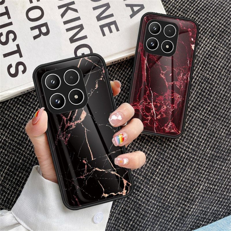 Puhelinkuoret Xiaomi 17 Karkaistua Lasia Marmorikuvio