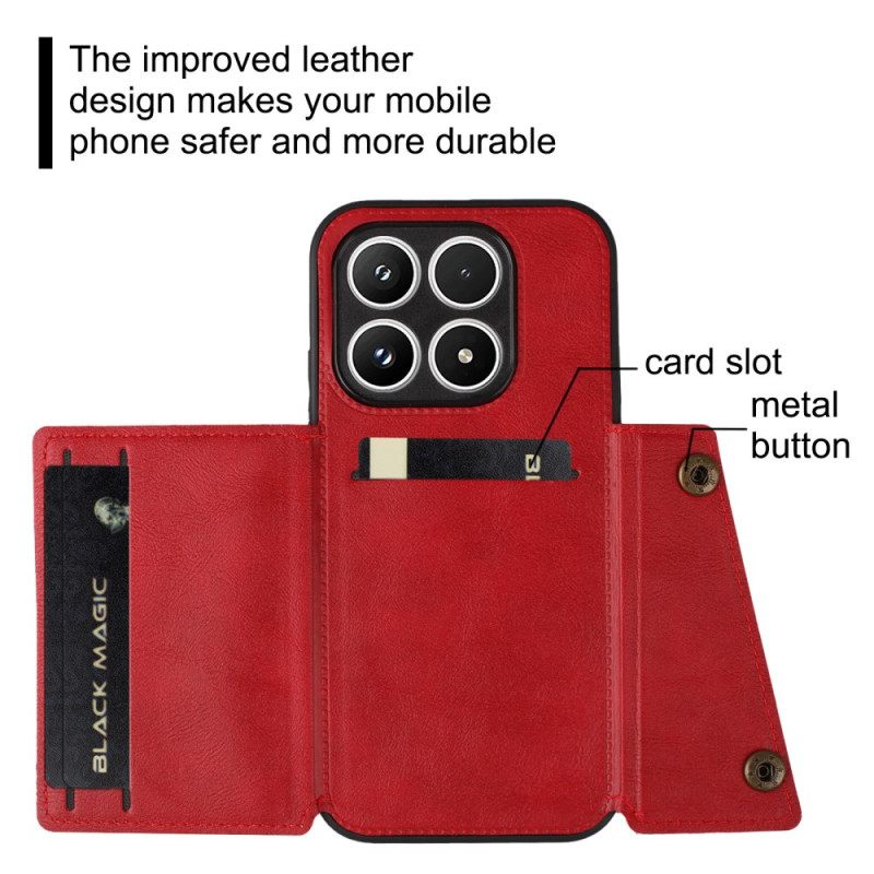 Puhelinkuoret Xiaomi 17 Korttikotelo Ja Teline