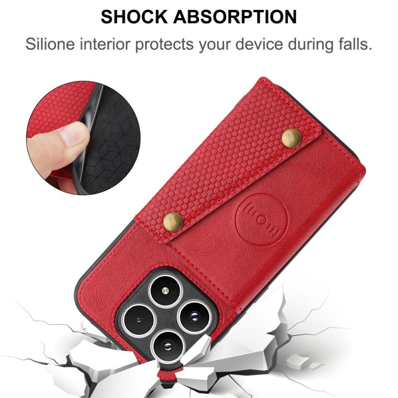 Puhelinkuoret Xiaomi 17 Korttikotelo Ja Teline