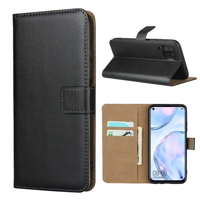 Flip Case Huawei P40 Lite Nahka