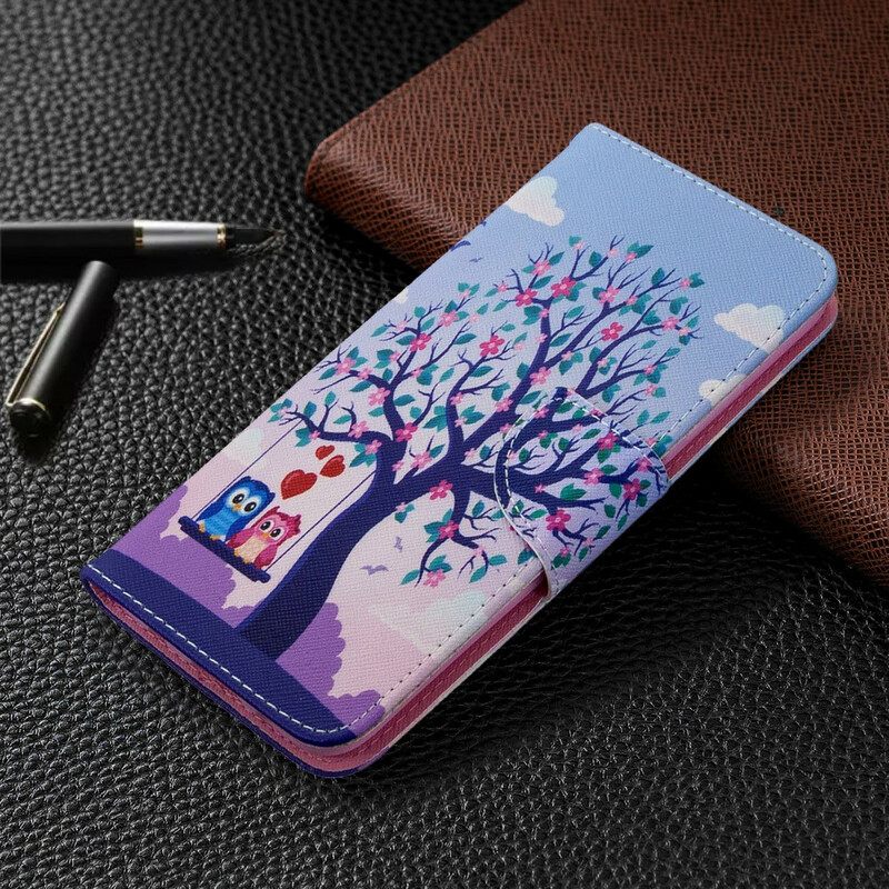 Kotelot Huawei P40 Lite Pöllöt Swingissä