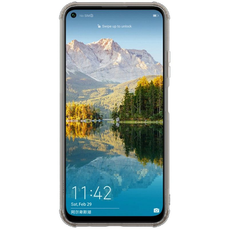 Kuori Huawei P40 Lite Vahvistettu Läpinäkyvä Nillkin