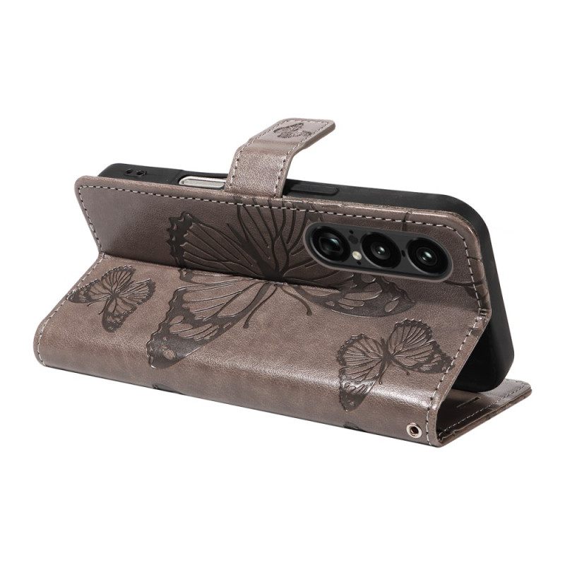 Kotelot Sony Xperia 1 Vii Jättiläisperhoset Suojakuori