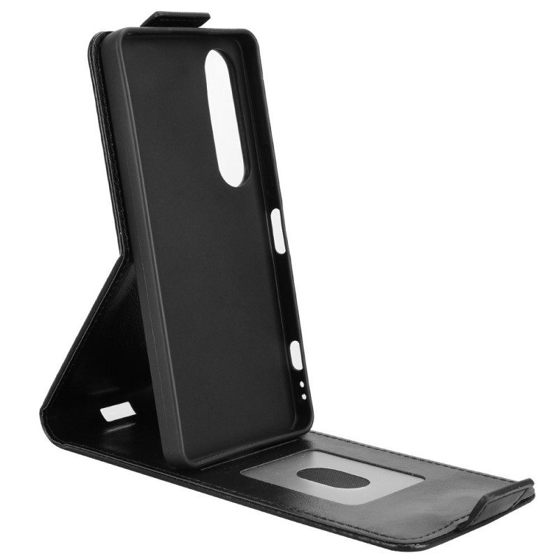 Kotelot Sony Xperia 1 Vii Pystysuuntainen Läppäkuvio Suojakuori