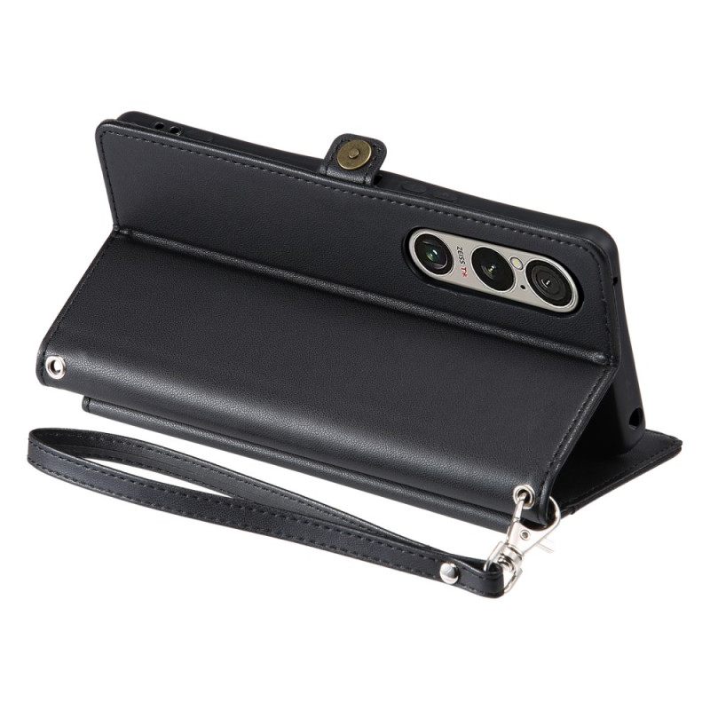 Kuoret Sony Xperia 1 Vii Pussukka Ja Hihna