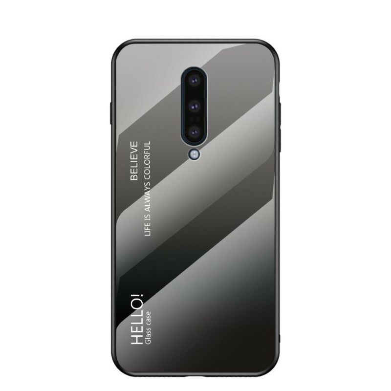 Kuori OnePlus 8 Tempered Glass Hei