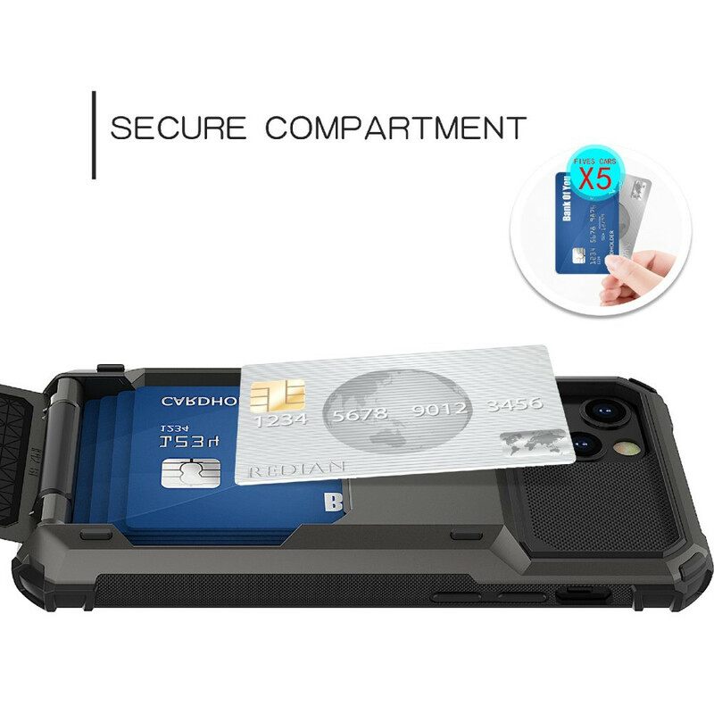 Case iPhone 13 Pro Flip Style Korttikotelo