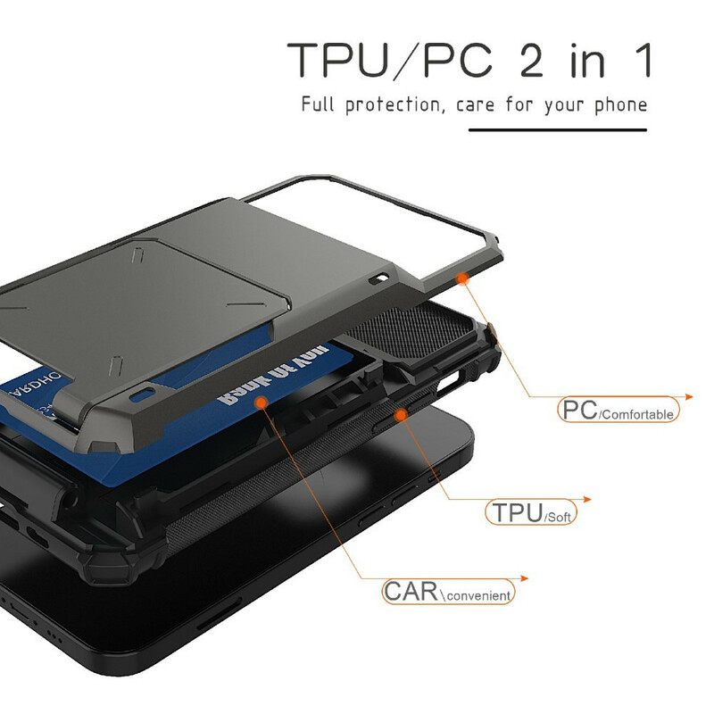 Case iPhone 13 Pro Flip Style Korttikotelo