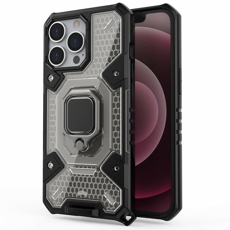 Case iPhone 13 Pro Honeycomb Renkaalla